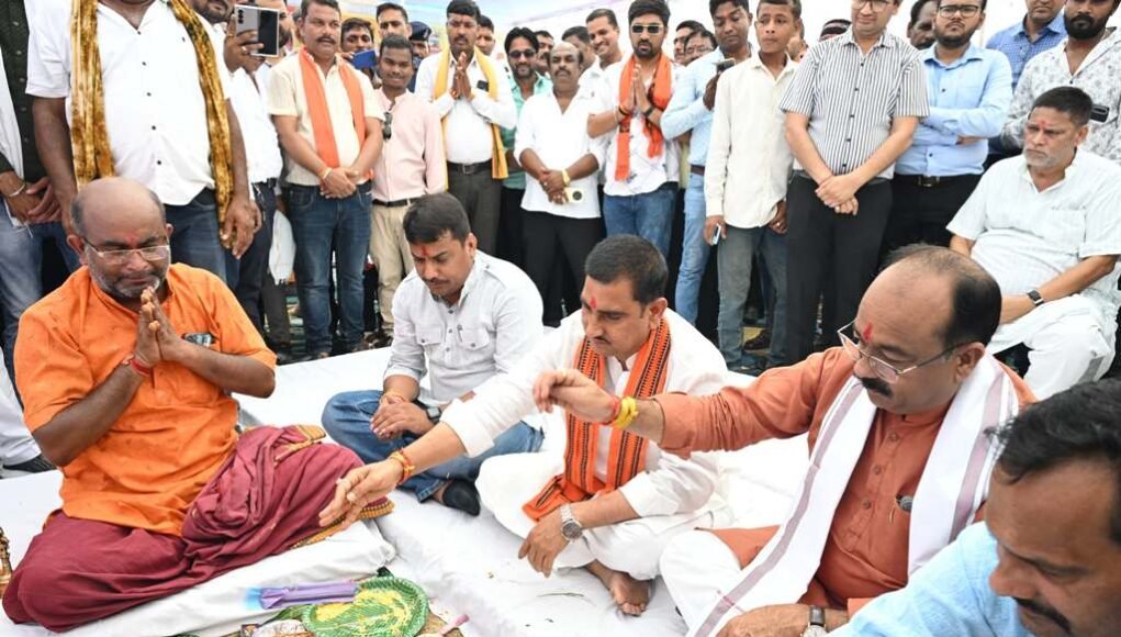 Beltara bhoomi poojan