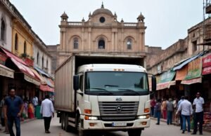 Bilaspur: महंगे ब्रांड की शराब और बीयर गायब की, फिर दुकान के पास ट्रक छोड़कर फरार हुआ चालक