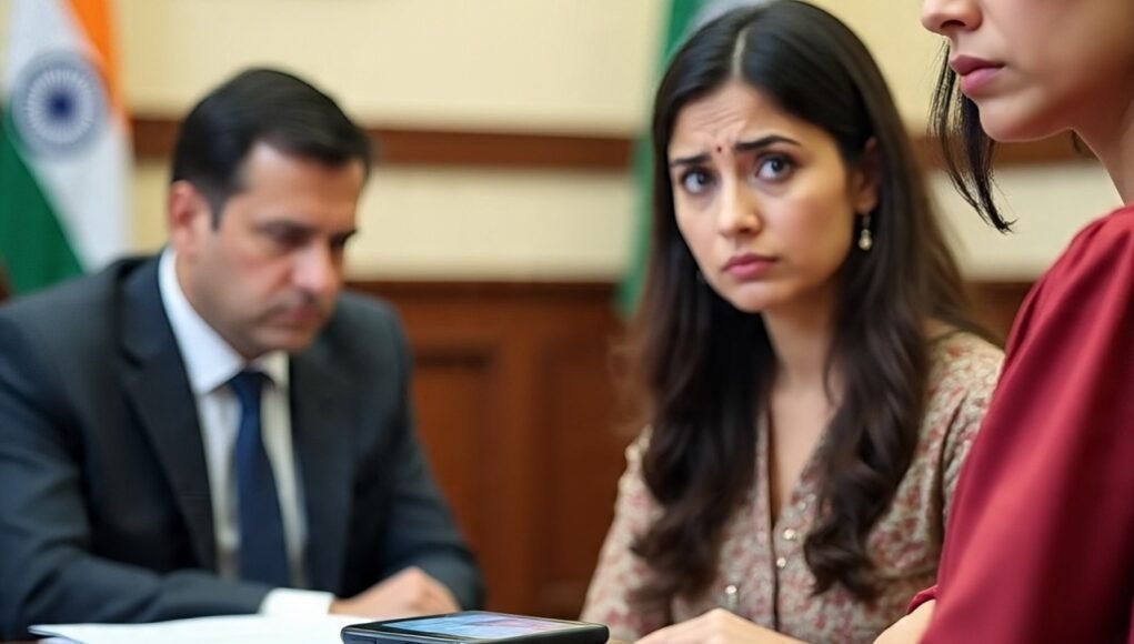 Call detail privacy of wife AI image