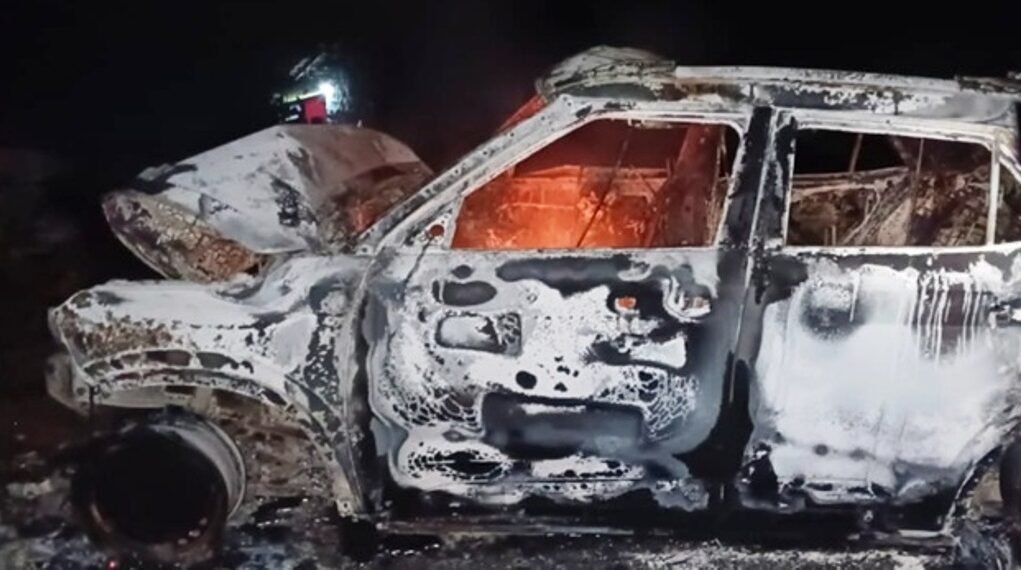 Jagdalpur vehicle fire