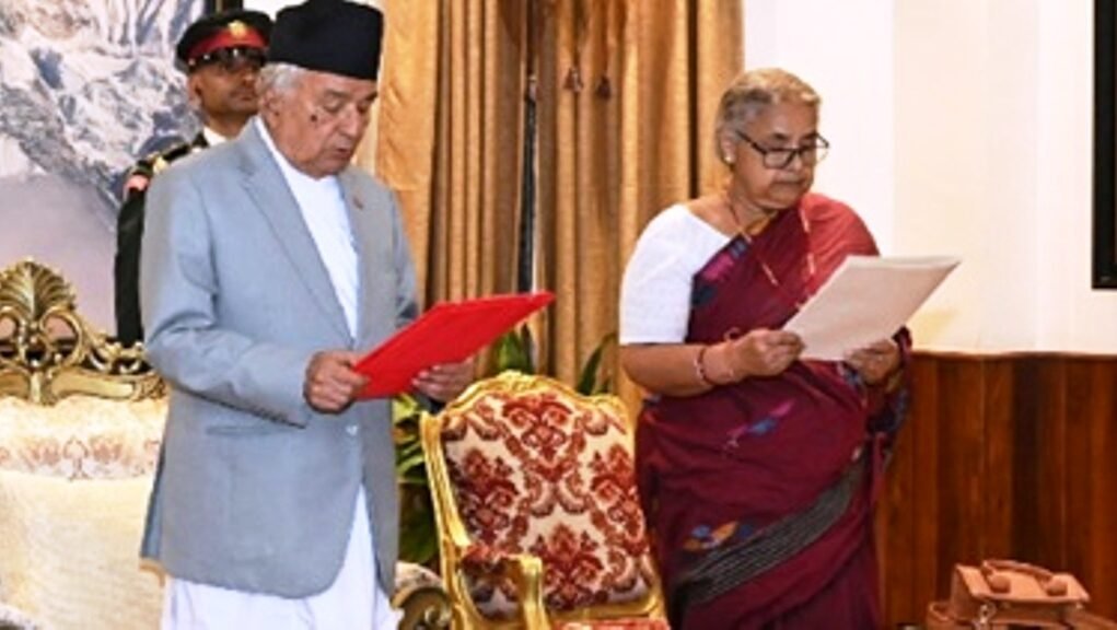 Sushila karki oath