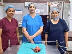 CIMS बिलासपुर के डॉक्टरों ने किया दुर्लभ सफल ऑपरेशन, पोलियो पीड़ित महिला की जान बचाई