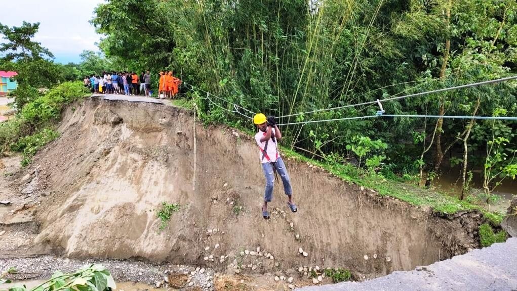Darjeeling rainfall NDRF photo 1