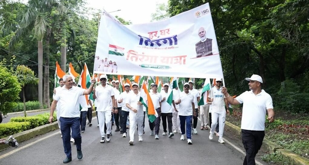 SECL Tiranga Yatra