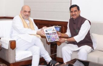 अमित शाह से मिले तोखन साहू, कहा- नक्सल मुक्त होने से छत्तीसगढ़ के बेहतर भविष्य की राह मजबूत हुई