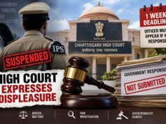 रतनलाल डांगी मामले में हाईकोर्ट सख्त, एक सप्ताह में हलफनामा नहीं तो अधिकारी को खुद होना पड़ेगा पेश