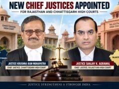 जस्टिस अग्रवाल राजस्थान और जस्टिस महापात्र छत्तीसगढ़ हाईकोर्ट की कमान संभालेंगे, आदेश जारी