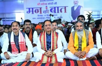 नक्सल प्रभावित क्षेत्रों में शांति के साथ खुल रहे विकास और समृद्धि के नए द्वार : मुख्यमंत्री साय